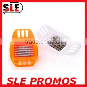 Custom Factory Promotional Kitchen Tools Plastic Vegetable Potato Slicer,High Quality Wholesale Easy Hand Grip French Fry Cutter thumbnail-2
