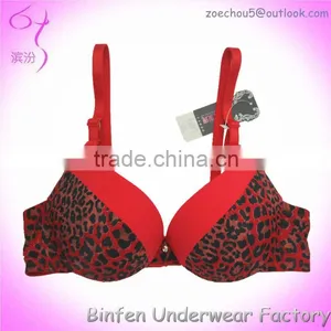Leopard Print Contrast Color Mature Women Sexy Underwear thumbnail-1