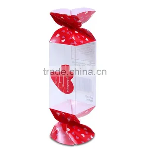 Clear Box Sweet Box Plastic Folding Box Plastic Transparent Box thumbnail-1