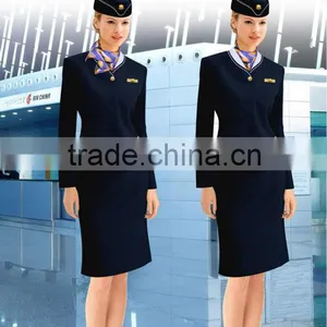 Airline Uniform Airline Stewardess Uniform Airline Hostess Uniform Airline Waitress Uniform thumbnail-1