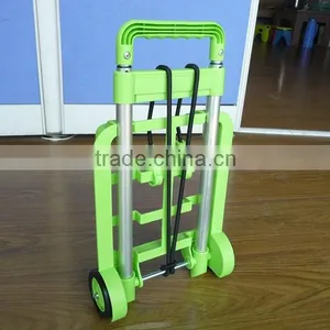 Plastic Colorful Portable Foldable Luggage Cart thumbnail-4
