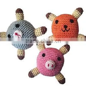 Durable and Colorful Pet Crochet Toy thumbnail-1