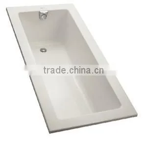 1700mm Clear Acrylic Classical Bathtub thumbnail-6