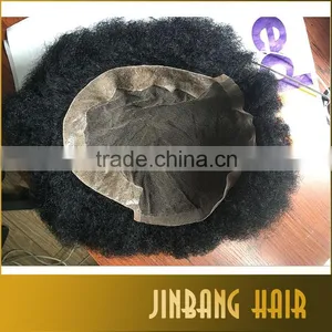 Wholesale High Quality Human Virgin Hair 5*5 Lace Closure Afro Kinky Curl Cheap Curly Lace Closure Toupees thumbnail-3