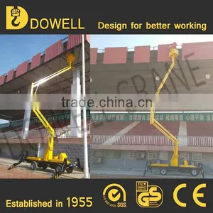 6m to 17m Battery Mobile Articulated Boom Lift for Sale thumbnail-6