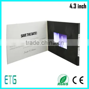 New 2016 Promotional Video Brochure, Touch Screen Wifi Lcd Video Brochure, Hot Avi Sex Mp4 hd 7 Inch Video Brochure thumbnail-3