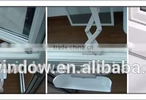 Upvc Hand Crank Window, European Style Upvc Crank Open Window thumbnail-4