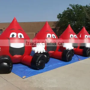 DJ-GG-111 New 10ft Led Outdoor Inflatable Mascot Advertising 3m Smart Board thumbnail-2
