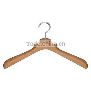 Professional Standard Wood Clothes Hanger With Locking Bar thumbnail-5
