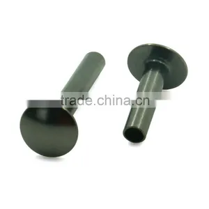 Wholesale Nickel Free Different Size Round Head Metal Semi Tublar Rivet for Golfbags thumbnail-1