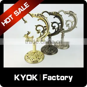 KYOK Diamante Sphere Factory Supply Metal Curtain Accessory,22mm China Supplier Curtain Rod Brackets Accessories thumbnail-1