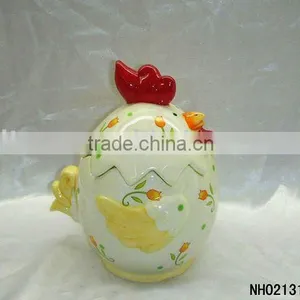 Easter Chicken Ceramic Canister thumbnail-1