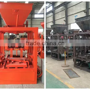 QT4-24 Used Concrete Block Making Machine,brick Making Machine for Sale thumbnail-5