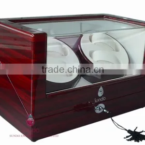 Fancy Smart Wood Watch Winder Box Luxury thumbnail-6