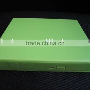 USB2.0 DVD RW DVD Rewriter Eight Colors Available Green thumbnail-1