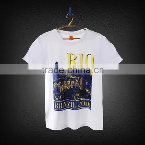 Organic Cotton Tshirt Shirt Short Sleeve Tshirt Custom thumbnail-2