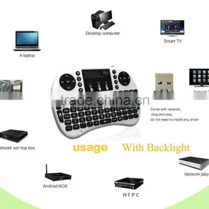 2.4ghz Wireless i8 Mini Gaming Keyboard for TV Box, Tablet pc , Laptop , thumbnail-5