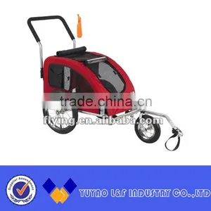 Aluminum Folding Baby Bicycle Trailer thumbnail-1