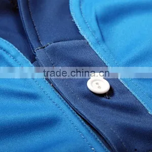 Full Sublimation Custom Club Blank 100% Polyester Dry Fit Rugby Shirt thumbnail-3