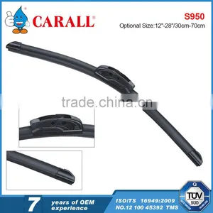 China Supplier Car Accessories 12"-30" Flat Wiper Blade Popular for Europe Market thumbnail-1