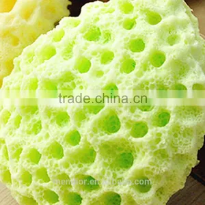 Mendior Green Tea Sponge Green Bath Sponge With Rope OEM/Wholesale thumbnail-3