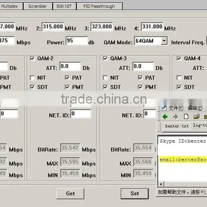 IP Scrambler QAM Modulator (TS IP/multicast Gigabit In,4*DVB-C RF Out) thumbnail-4