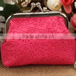 Colorful PU Children Coin Bags/pouch/cover With Zipper in Fashion Style thumbnail-1