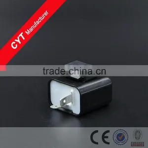12V 2 Pin Motorcycle Motorbike Universal LED Turn Signal Indicator Flasher Relay thumbnail-1