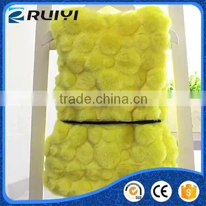 New Designed Fancy Wholesale Children Clothes Faux Fur Winter Waistcoat thumbnail-2