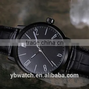 YB High Quality All Stainless Steel Watch for Men Wholesale Slim Watch thumbnail-1