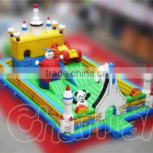 Giant Commercial Inflatable Funcity Playground for Rental Used thumbnail-2