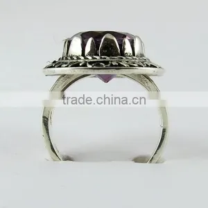 Love Vine !! Amethyst 925 Sterling Silver Ring, Handmade Silver Jewelry, Indian Silver Jewelry Supplier thumbnail-6