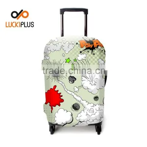 Luckiplus Protective First Class Luggage Cover Portable Elastic Trolley Case Cover thumbnail-1