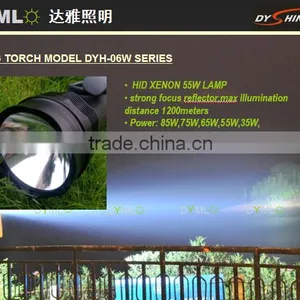 the Most Bright Hid Xenon Diving Torch,hid 55w,5500lm,9000mah Liion Rechargeable Battery,IP68 Waterproof,banana Connector Charg thumbnail-1