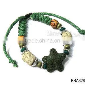Fashion Lava Rock Beads Bracelets thumbnail-1