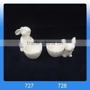 2016 Hot Easter Gift Porcelain Rabbit Napkin Ring for Tableware thumbnail-6