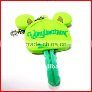 Custom Creative Beautiful 3d Pvc Key Cover/key Cap/rubber Silicone Key Topper thumbnail-1