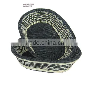 Oval Rattan Fruit Basket thumbnail-1