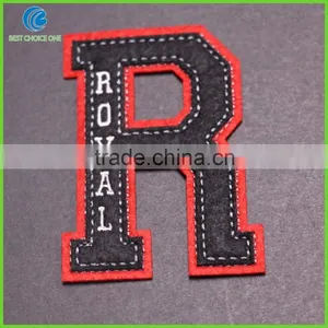 Wholesale Cheap Fashion Woven Embroidered Patches And Badges/Custom Embroidery Patch thumbnail-1