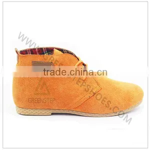 Classic Leisure Suede Ankle Boots Woman thumbnail-4