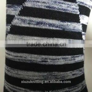 OEM 100% Cotton Leisure Quality Knitted Stripes Socks thumbnail-6