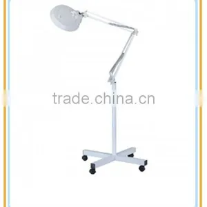 Foldable LED Magnifying Lamp Floor Cosmetic Stand Type Magnifying Lamp 8x thumbnail-3