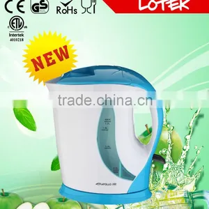 Hot Selling Food Grade Material Colorful Plastic Electric Kettle thumbnail-1