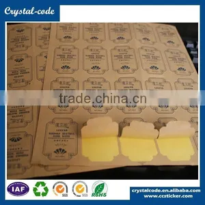 Printed Antistatic Acrylic Washable Kraft Paper Label for Clothing Tag thumbnail-5
