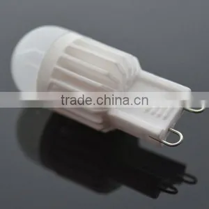 China Factory Price Ceramic pc 360 Degree g9 Led Light Bulb thumbnail-2