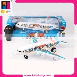10212392 CE Approval Two Function Remote Control Lighting A380 Airplane Toys thumbnail-4