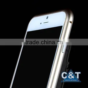 C&T Premium Silver Aluminum Metal Bumper Frame Case for Apple IPhone 6 (4.7-inch) , For IPhone 6 Iron Bumper thumbnail-5
