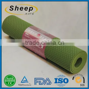 2016 Beauty Eco-friendly Colorful Anti-slip Eco Yoga Mat Custom thumbnail-2