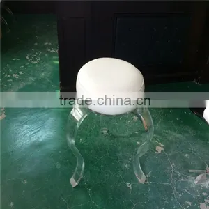 Acrylic Transparent Vanity x Stools thumbnail-3
