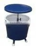 Outdoor Vintage Metal Cooler Table for Picnic thumbnail-1